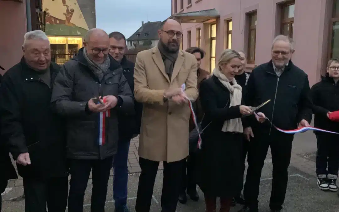 INAUGURATION : rénovation de l’école élémentaire de la Fontaine à Seltz