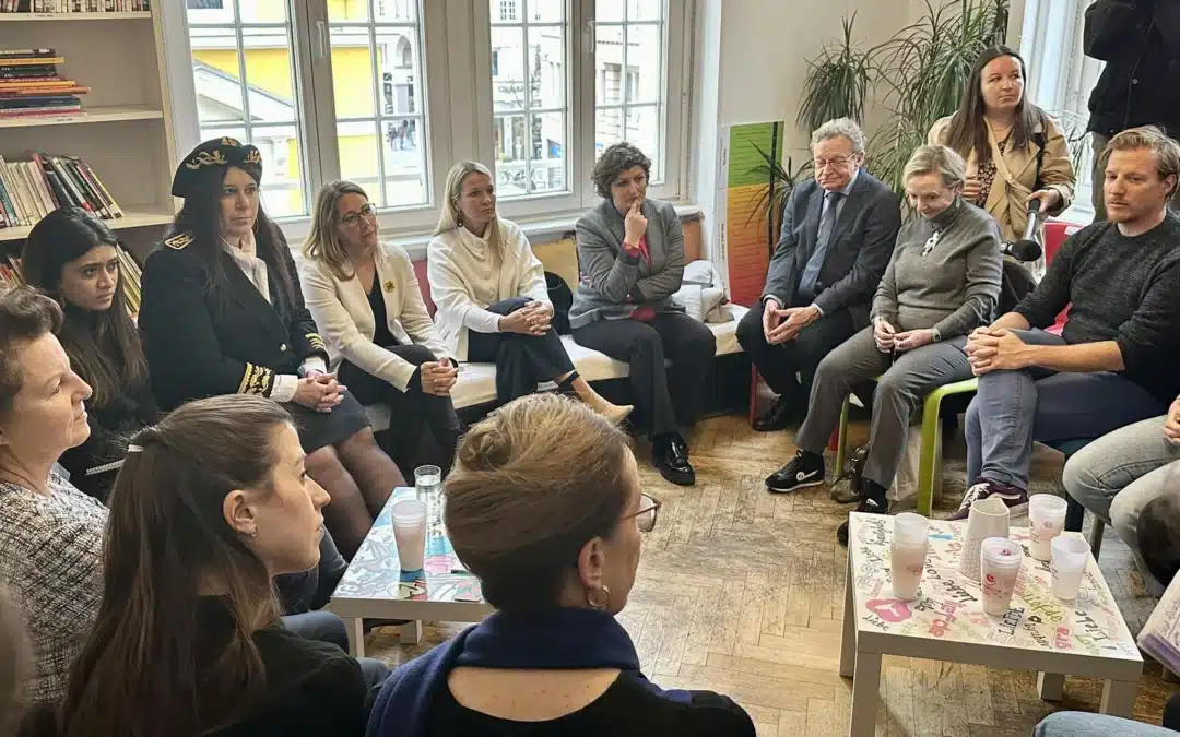 Moment d’échange au planning familiale de Strasbourg