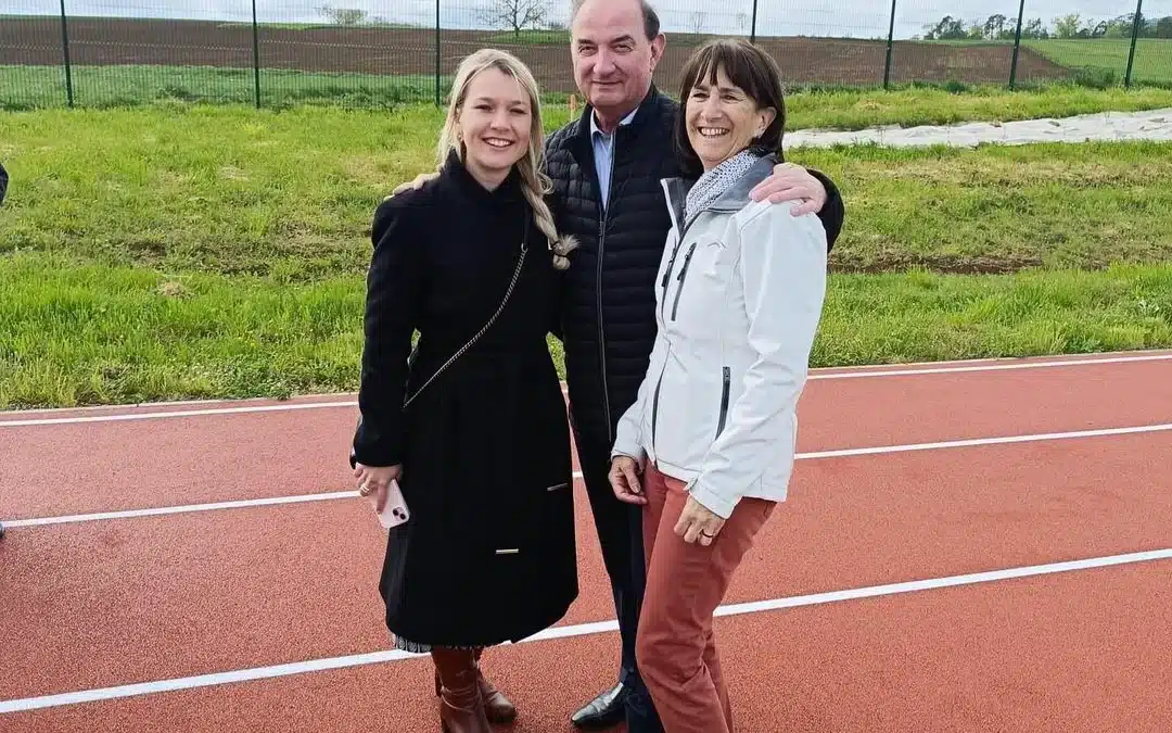 INAUGURATION de la piste d’athlétisme de Boersch