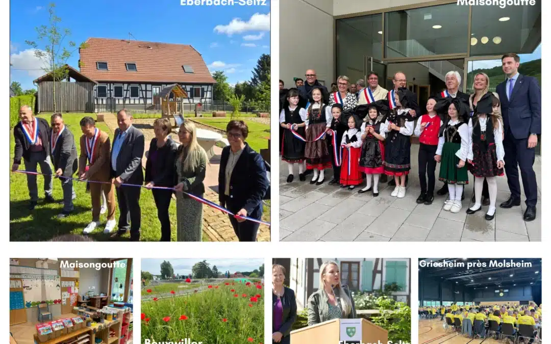 Un week-end à sillonner notre beau département du Bas-Rhin : Maisongoutte, Eberbach-Seltz, Griesheim près Molsheim, Bouxwiller