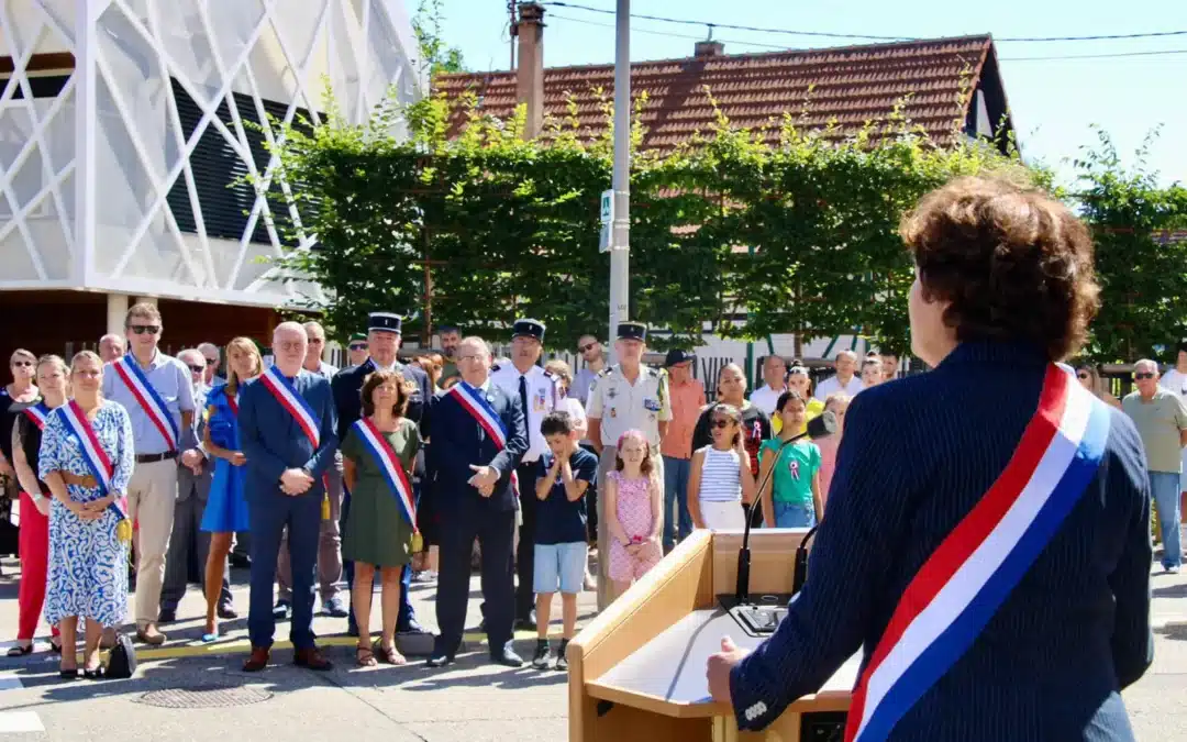 Cérémonie du 14 juillet 2024 à Fegersheim-Ohnheim
