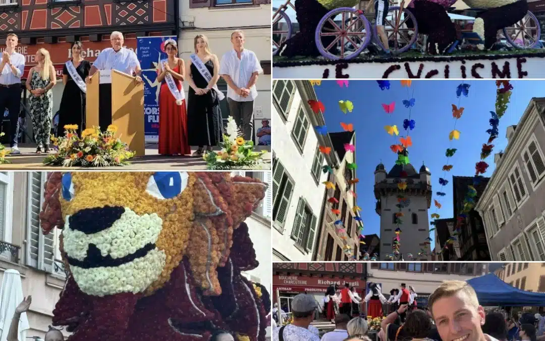 Lancement du 95ème corso fleuri de Sélestat