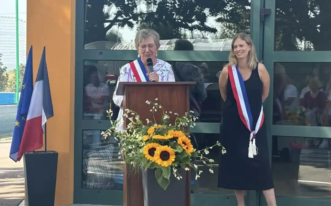 Inauguration de l’école rénovée des 3 villages à Schnersheim