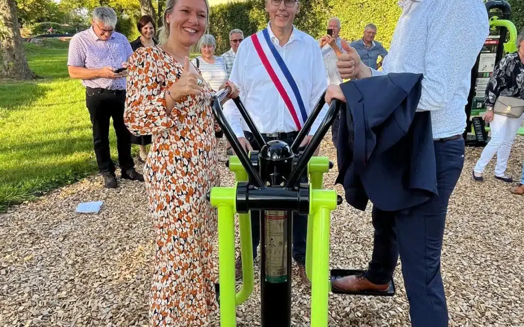 Inauguration de la nouvelle zone de loisirs à Dambach-la-Ville