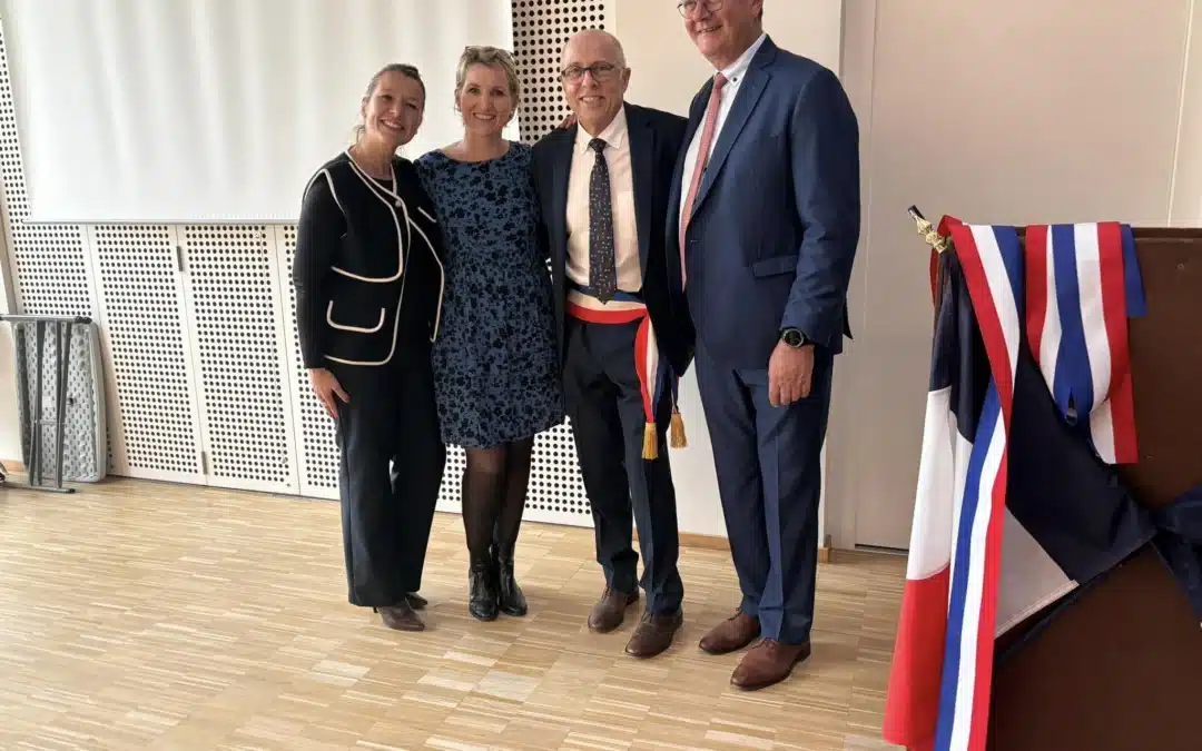 Inauguration de la mairie de Olwisheim