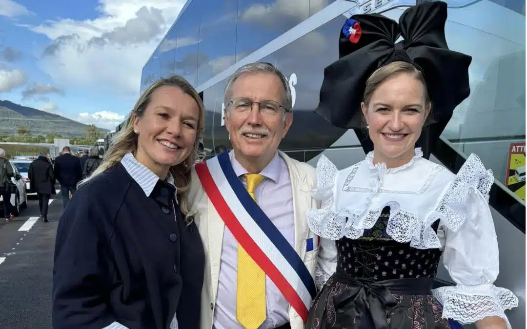 Inauguration du contournement de Châtenois