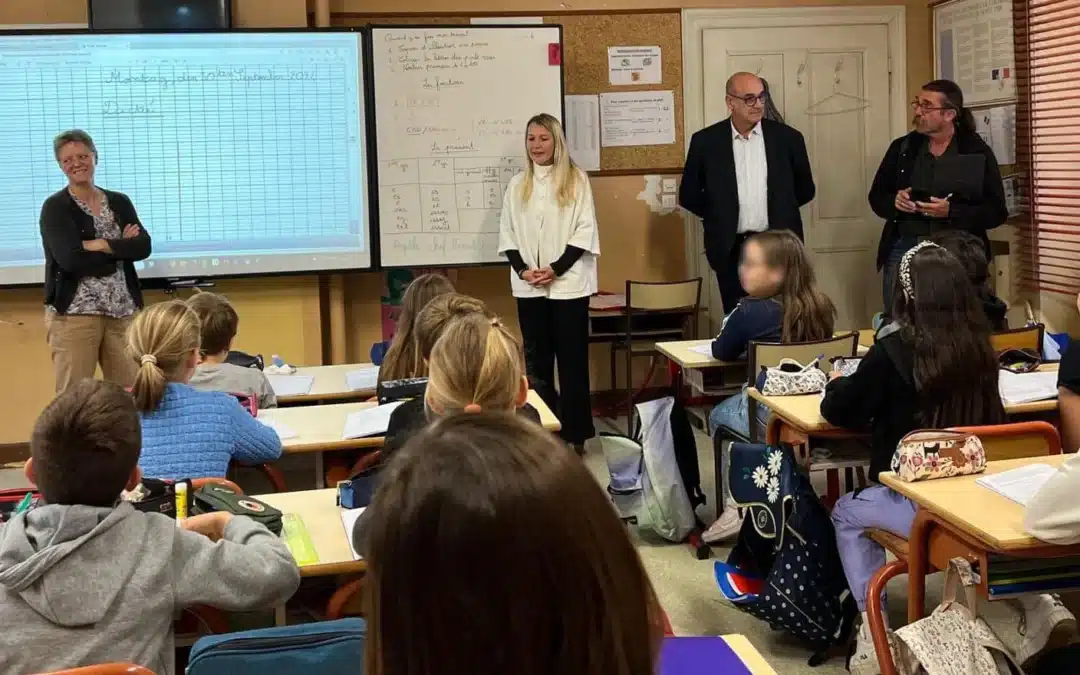 Le Sénat à l’école ! Rencontre avec les écoliers d’Oberschaeffolsheim
