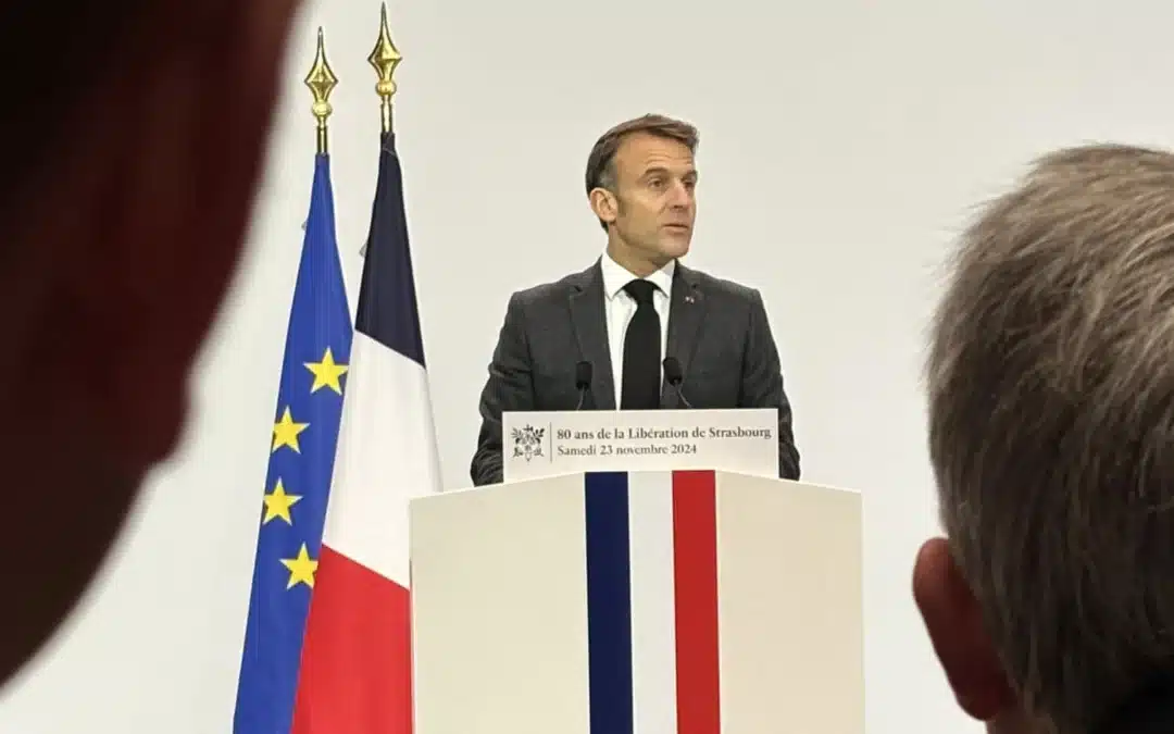 80 ans de la Libération de Strasbourg avec le Président de la République Emmanuel Macron