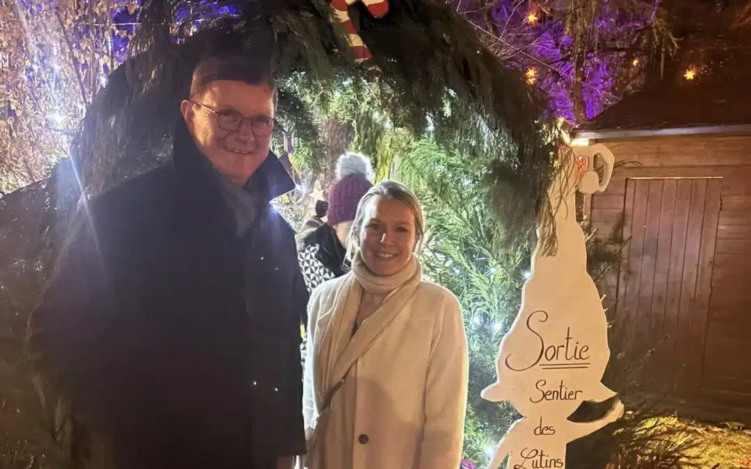 Inauguration du marché de Noël de Niederbronn-les-Bains
