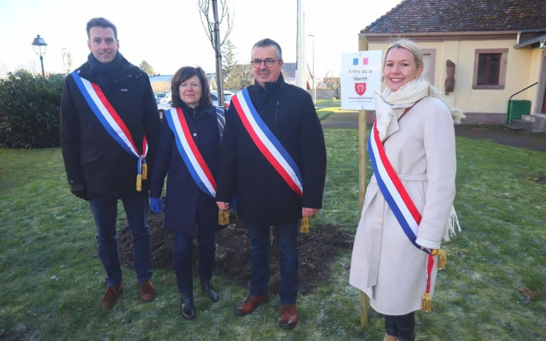 Cérémonies commémoratives des 80 ans de la libération à Bindernheim