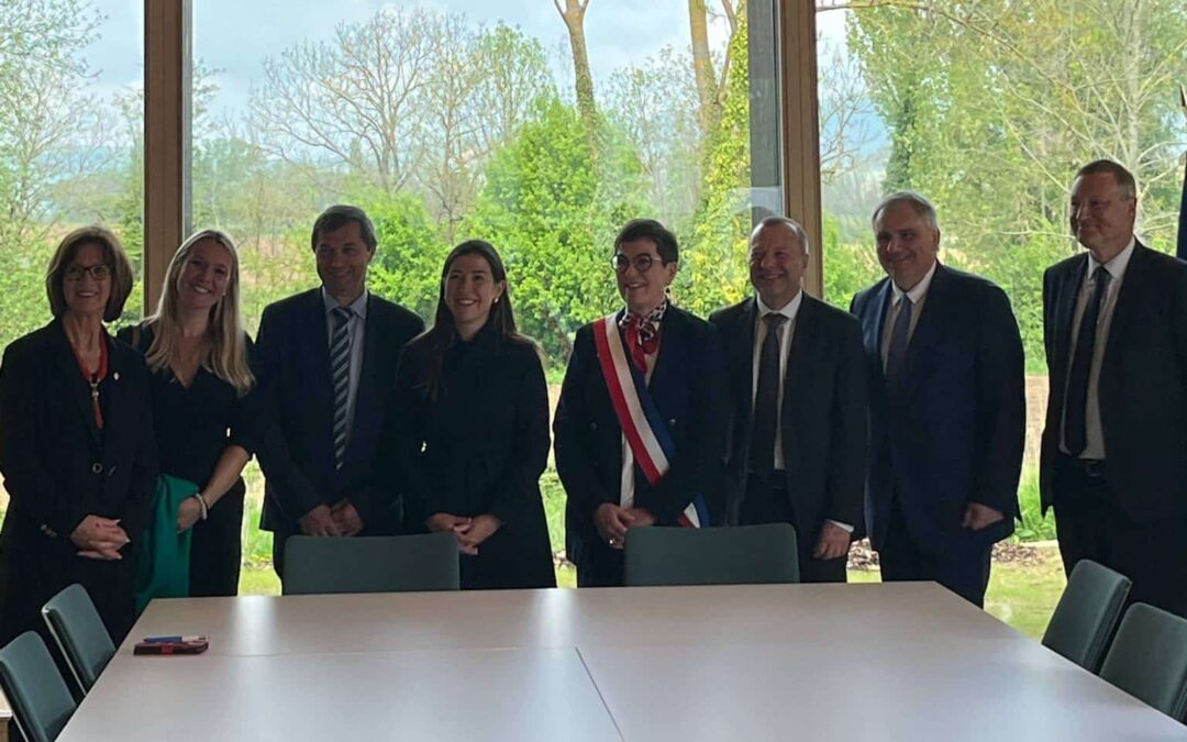 Inauguration de la nouvelle mairie et de l’agence postale de Scharrachbergheim-Irmstett