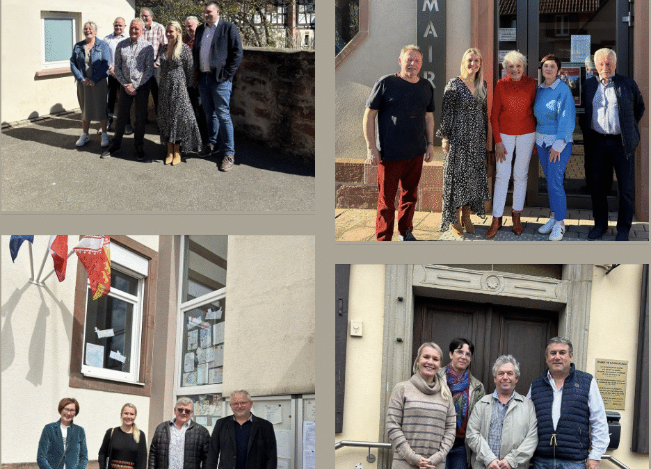Tournée des maires : Harskirchen, Sparsbach, Bischholtz et Oberlauterbach