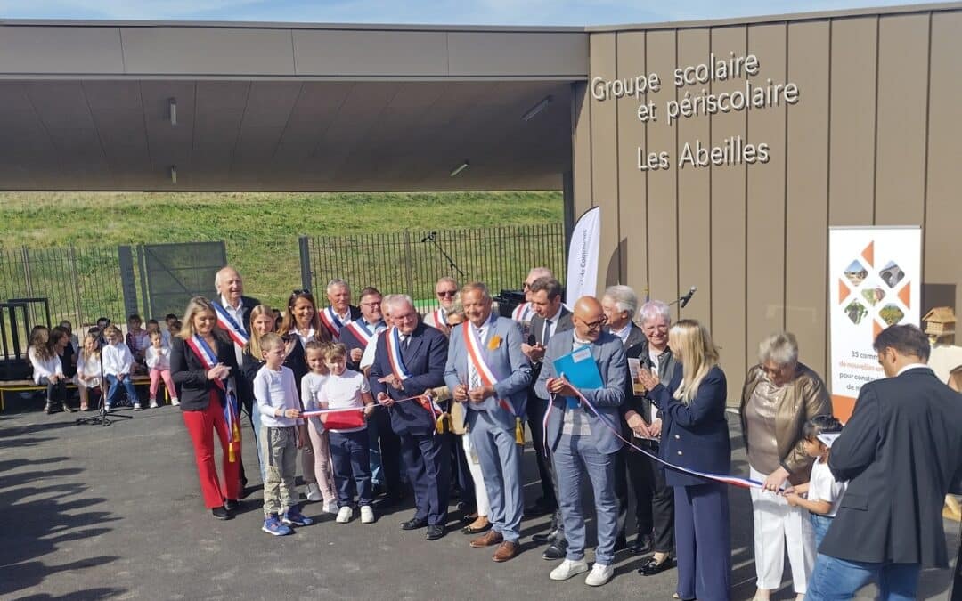 Inauguration du nouveau Groupe scolaire et périscolaire « les Abeilles » à Lupstein