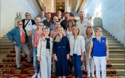VISITE AU SÉNAT : les communes de Crastatt, de Jetterswiller et de Knoersheim