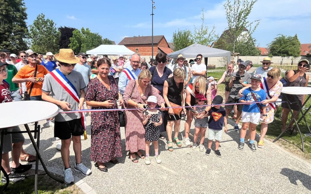 Inauguration du parc intergénérationnel à Herrlisheim