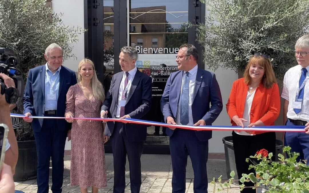 Inauguration de la maison du pays de Niederbronn-les-Bains