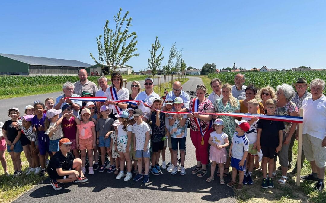 Inauguration de la nouvelle voie verte entre Batzendorf et Wintershouse