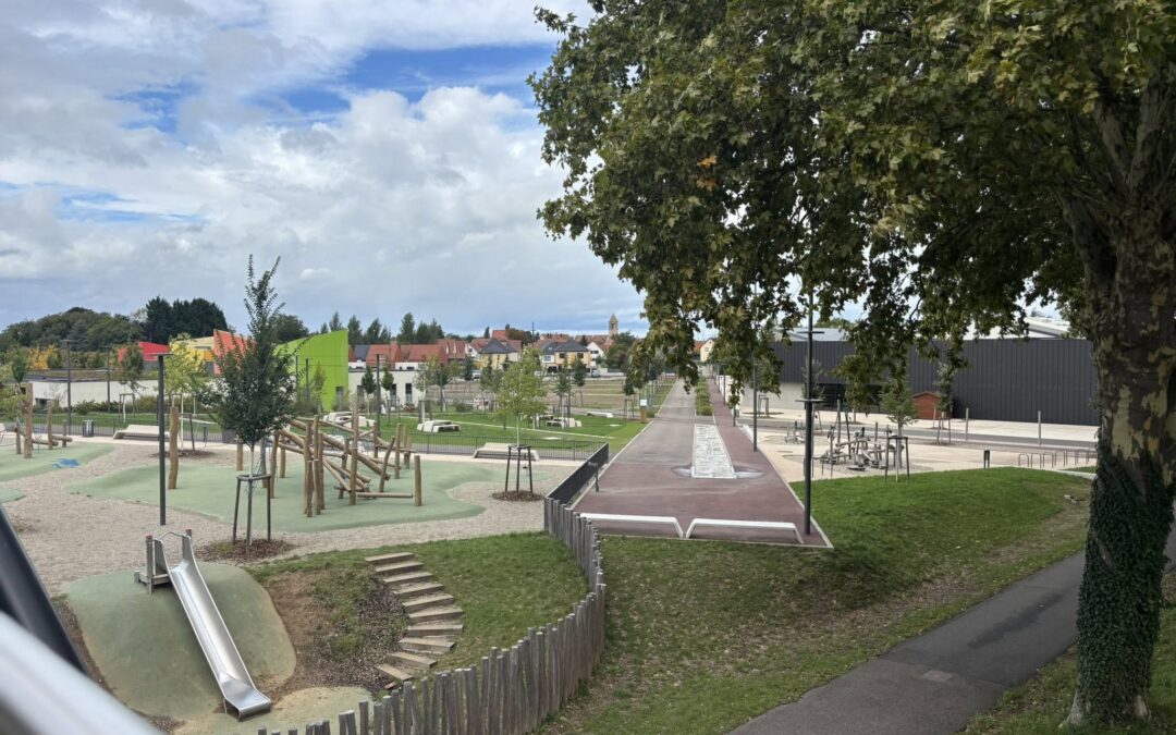 Inauguration du projet Cœur de vie à Eschau