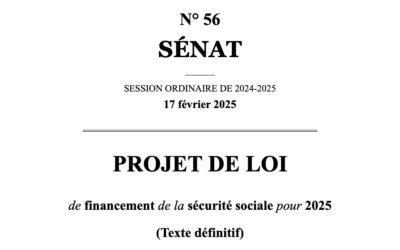 Adoption définitive  du projet de loi de financement de la Sécurité sociale