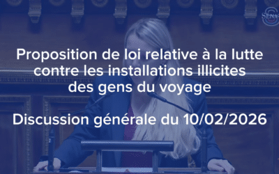 PROPOSITION DE LOI pour lutter contre les installations illicites des gens du voyage