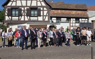 Journée nationale du souvenir des victimes de la déportation à Marlenheim