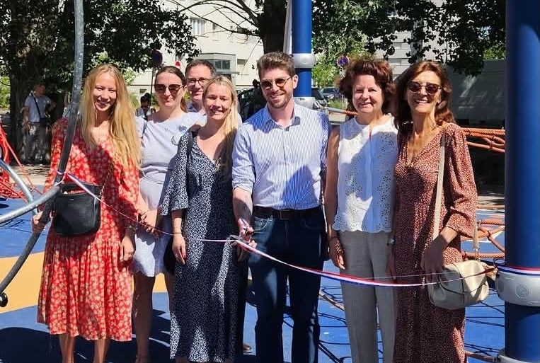 Inauguration du nouveau city stade du Wihrel à Ostwald