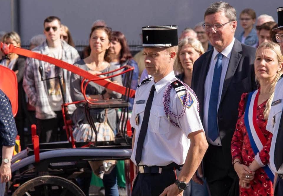 Inauguration de la caserne rénovée des sapeurs pompiers de Herrlisheim-Offendorf