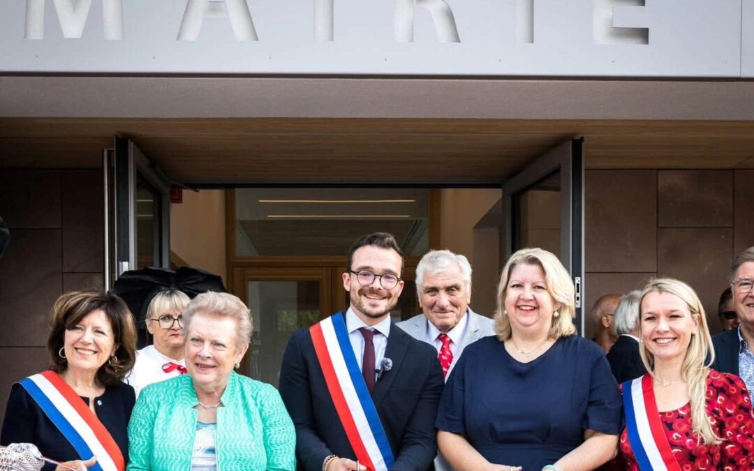 Inauguration de la mairie rénovée de Lipsheim
