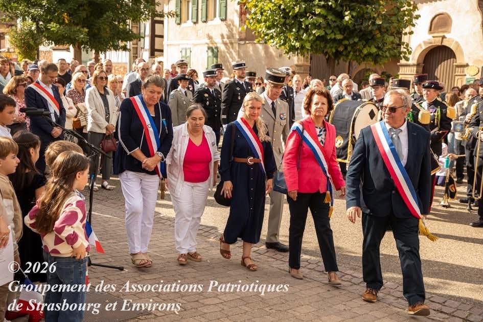 Inauguration de la Borne de Koufra à Ittenheim